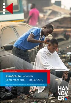 KinoSchule Hannover September 2018 - Januar 2019 - Hannover.de