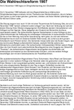 Die Wahlrechtsreform 1907 - &Ouml;sterreichisches Parlament