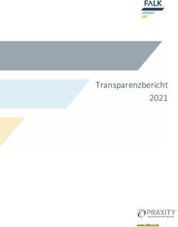 Transparenzbericht 2021 - FALK GmbH & Co KG