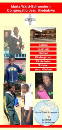 Maria Ward-Schwestern Congregatio Jesu Simbabwe