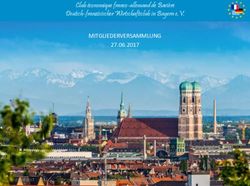 Club économique franco-allemand de Bavière Deutsch-französischer Wirtschaftsclub in Bayern e.V - MITGLIEDERVERSAMMLUNG 27.06.2017 - Clubeco