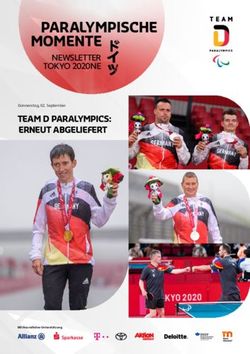 TEAM D PARALYMPICS: ERNEUT ABGELIEFERT