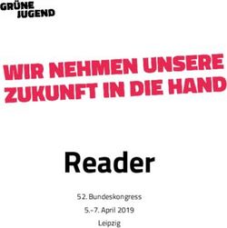 Reader 52. Bundeskongress 5.-7. April 2019 Leipzig - Grüne Jugend