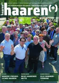DEMENZ-FREUND-LICHES HAAREN - INITIATIVE - Alles in Haaren ...