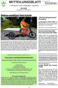 MITTEILUNGSBLATT - Gemeinde Eichenau