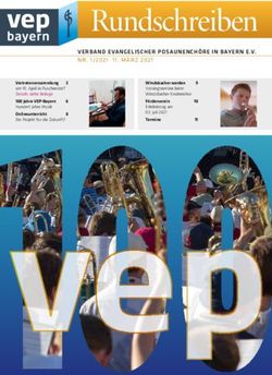 Rundschreiben - VEP Bayern