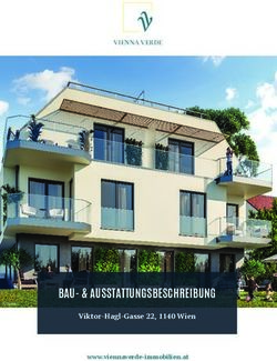 BAU- & AUSSTATTUNGSBESCHREIBUNG - Viktor-Hagl-Gasse 22, 1140 Wien - VIENNA VERDE - ViennaVerde ...