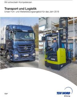 Transport und Logistik - Unser Fort- und Weiterbildungsangebot für das Jahr 2018 Wir entwickeln Kompetenzen - TÜV Nord