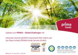 Update zum PRIMA - Global Challenges mit Johannes Hesche (ACATIS Investment KVG mbH) und Jan-Peter Schott (PRIMA Fonds Service GmbH) - Die ...
