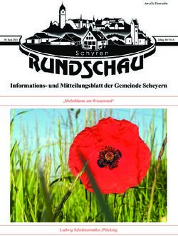 Informations- und Mitteilungsblatt der Gemeinde Scheyern - "Mohnblume am Wiesenrand" - Ludwig Schrätzenstaller, Plöcking