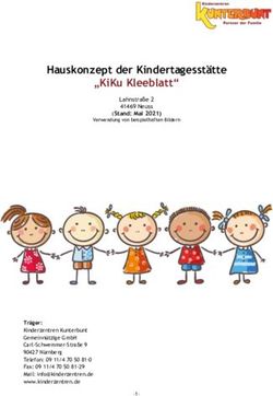 HAUSKONZEPT DER KINDERTAGESST&Auml;TTE "KIKU KLEEBLATT"