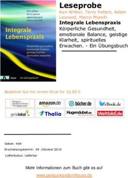 Leseprobe Integrale Lebenspraxis K&ouml;rperliche Gesundheit, emotionale Balance, geistige Klarheit, spirituelles Erwachen - Ein &Uuml;bungsbuch