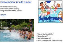 Schwimmen f&uuml;r alle Kinder - &Uuml;berlebensversicherung Pers&ouml;nlichkeitsentwicklung Integration und soziale Teilhabe - Was sind unsere Ziele? Wo ...