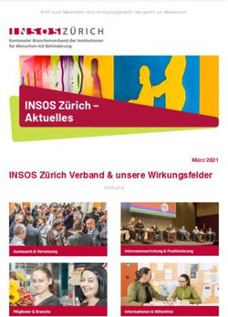 INSOS Z&uuml;rich Verband & unsere Wirkungsfelder - M&auml;rz 2021