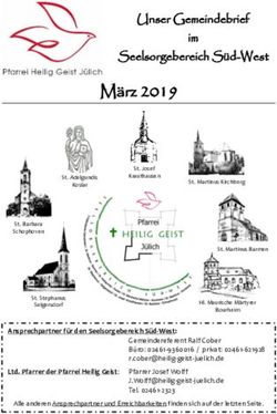 M&auml;rz 2019 - Pfarrei Heilig Geist J&uuml;lich