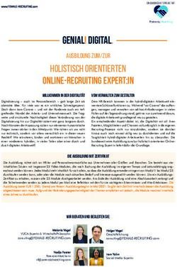 FEmale Recruiting GENIAL! Digital - Ausbildung zum/zur - Potenzial-Matching