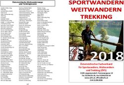 &Ouml;sterreichische Weitwanderwege und Trekkingtouren - f&uuml;r SPORTWANDERN, WEITWANDERN und TREKKING