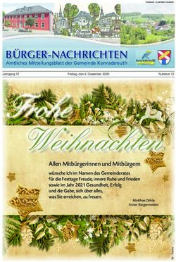 Frohe Weihnachten Bürger-NachrichteN - Gemeinde Konradsreuth