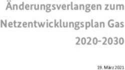 Änderungsverlangen zum Netzentwicklungsplan Gas 2020-2030 - März 2021