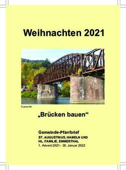 Weihnachten 2021 - "Brücken bauen" Gemeinde-Pfarrbrief - St. Augustinus, Hameln