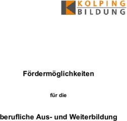 F&ouml;rderm&ouml;glichkeiten berufliche Aus- und Weiterbildung - f&uuml;r die