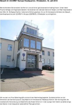 Besuch im US ARMY Europe Headquarter, Wiesbaden, 18. Juli 2018