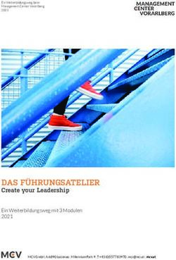 DAS FÜHRUNGSATELIER Create your Leadership - Ein Weiterbildungsweg mit 3 Modulen 2021 - Management ...