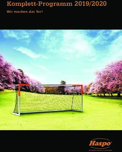 Komplett-Programm 2019/2020 - Wir machen das Tor! - Haspo Sportgeräte GmbH