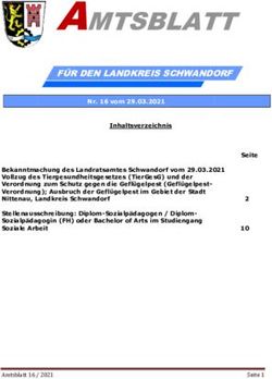 AMTSBLATT F&Uuml;R DEN LANDKREIS SCHWANDORF - im Landkreis Schwandorf