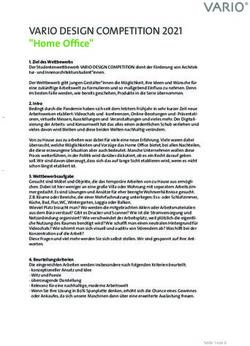 VARIO DESIGN COMPETITION 2021 - "Home Office"