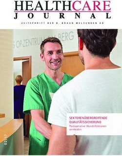 SEKTORENÜBERGREIFENDE QUALITÄTSSICHERUNG - Postoperative Wundinfektionen vermeiden