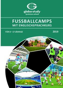 FUSSBALLCAMPS MIT ENGLISCHSPRACHKURS - ivanmeyertours