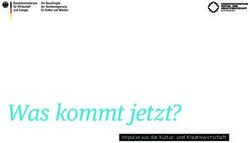 Was kommt jetzt? Impulse aus der Kultur- und Kreativwirtschaft - Kompetenzzentrum Kultur