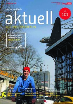 From and about berlin aakkttuueellll - Berlin.de