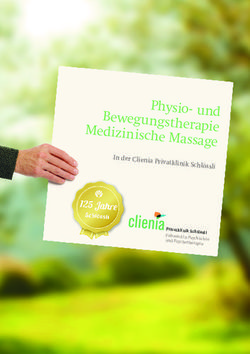 Physio- und Bewegungstherapie Medizinische Massage