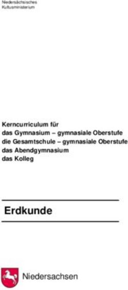 Erdkunde Niedersachsen - Nieders&auml;chsischer Bildungsserver