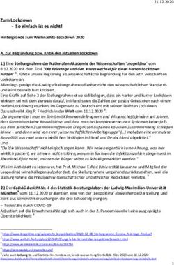Zum Lockdown - So einfach ist es nicht! - Widerspruch eV