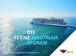 DIE FERNE HAUTNAH SP&Uuml;REN - Weltreise und ausgew&auml;hlte Transreisen 2021 - Aida Cruises
