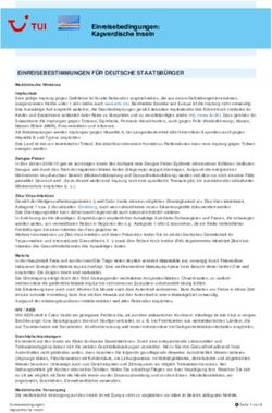 Einreisebedingungen: Kapverdische Inseln - EINREISEBESTIMMUNGEN F&Uuml;R DEUTSCHE STAATSB&Uuml;RGER