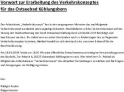 Vorwort zur Erarbeitung des Verkehrskonzeptes f&uuml;r das Ostseebad K&uuml;hlungsborn