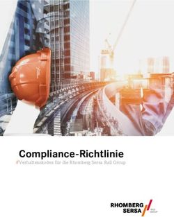 Compliance-Richtlinie - Verhaltenskodex f&uuml;r die Rhomberg Sersa Rail Group - Rhomberg Rail Australia