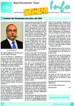 Freitag, 5. April 2019 in Sulzbach - VDI