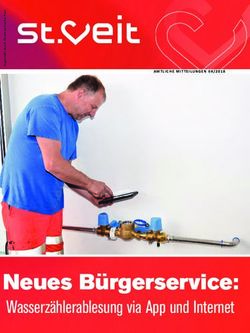 Neues B&uuml;rgerservice: Wasserz&auml;hlerablesung via App und Internet - AMTLICHE MITTEILUNGEN 04/2018 - Stadtgemeinde St. Veit
