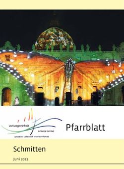 Pfarrblatt Schmitten - Pfarrei Schmitten