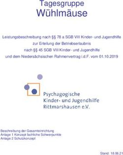Wühlmäuse Tagesgruppe - PKJ-Rittmarshausen