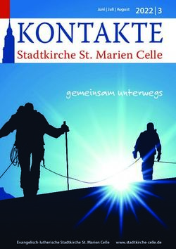 KONTAKTE Stadtkirche St. Marien Celle - gemeinsam unterwegs