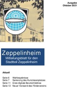Zeppelinheim Mitteilungsblatt f&uuml;r den Stadtteil Zeppelinheim - Neu-Isenburg