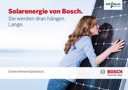 Solarenergie von Bosch - Sie werden dran hängen. Lange. Unternehmensüberblick