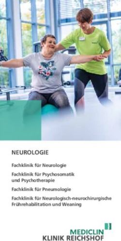 Neurologie Fachklinik für neurologie Fachklinik für Psychosomatik und Psychotherapie Fachklinik für Pneumologie Fachklinik für ...