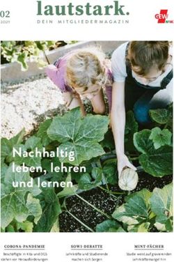 Nachhaltig leben, lehren und lernen - lautstark. Magazin